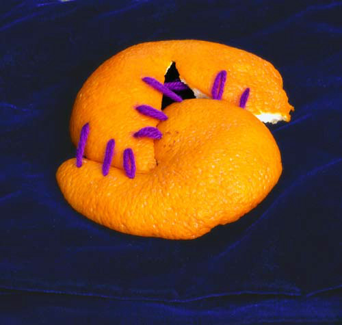 Orange Negative Curvature